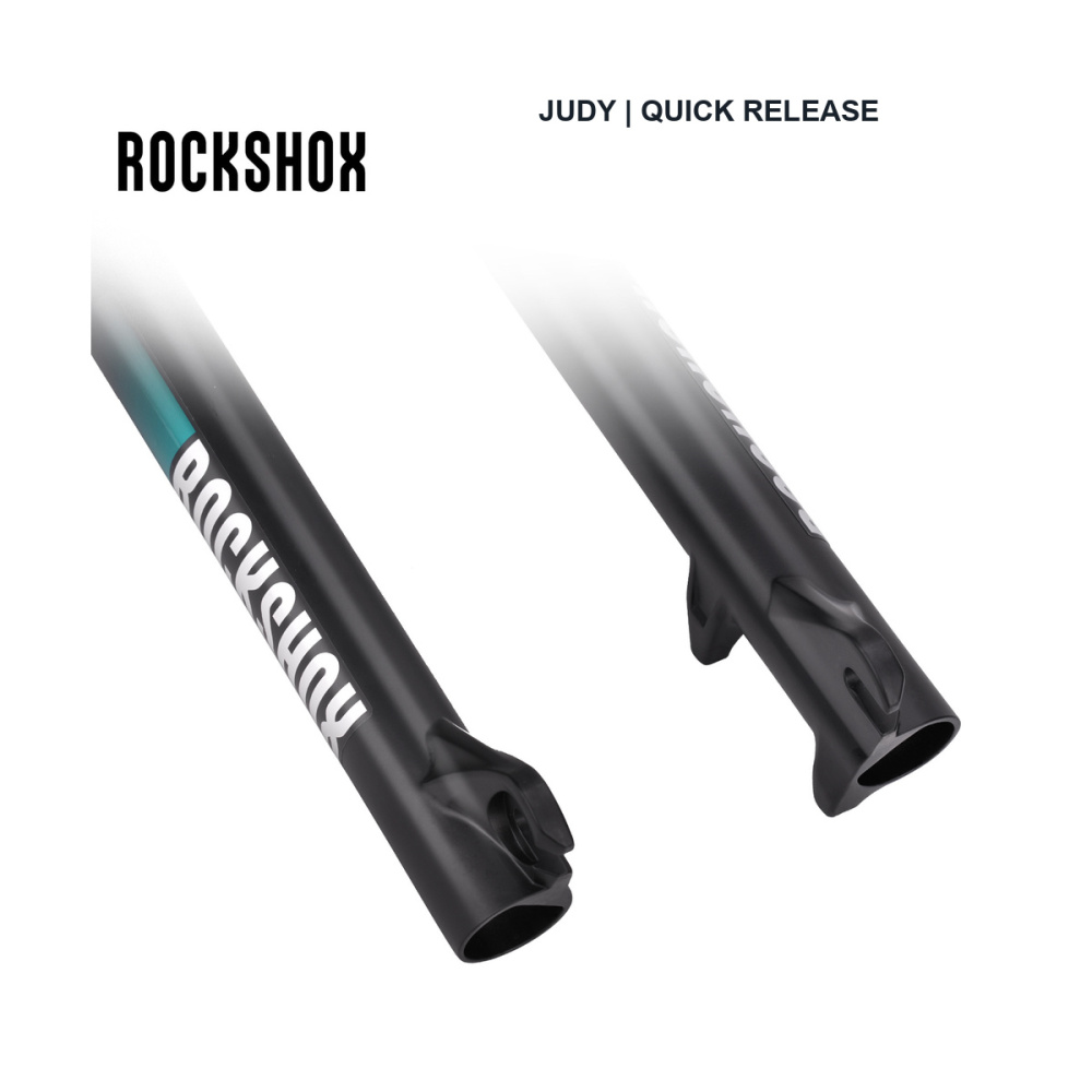 RockShox Judy 27.5in 120mm Coil Fork, 9x100mm Quick Release, Tapered Steerer, Lockout