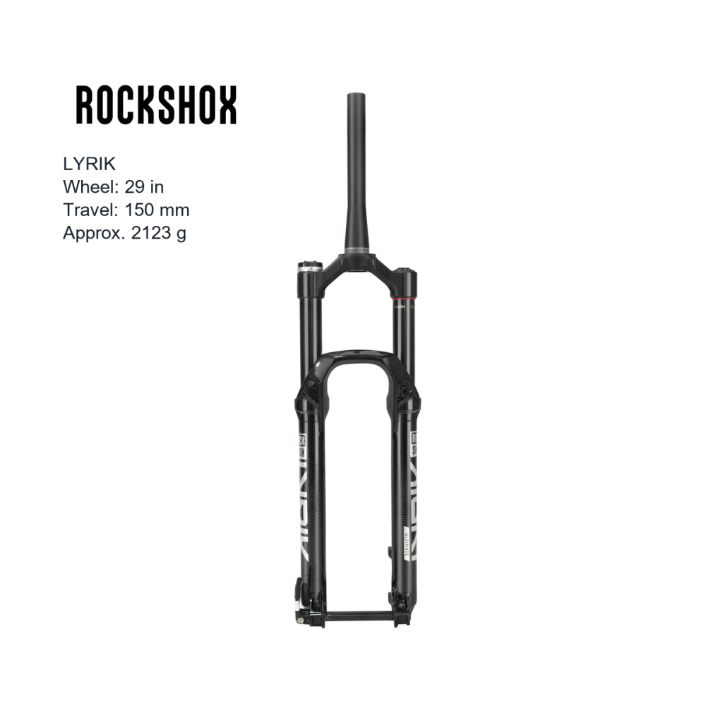 RockShox LYRIK / ZEB Ultimate Flight Attendant 29in Fork, 150 / 170mm, Boost 15x110