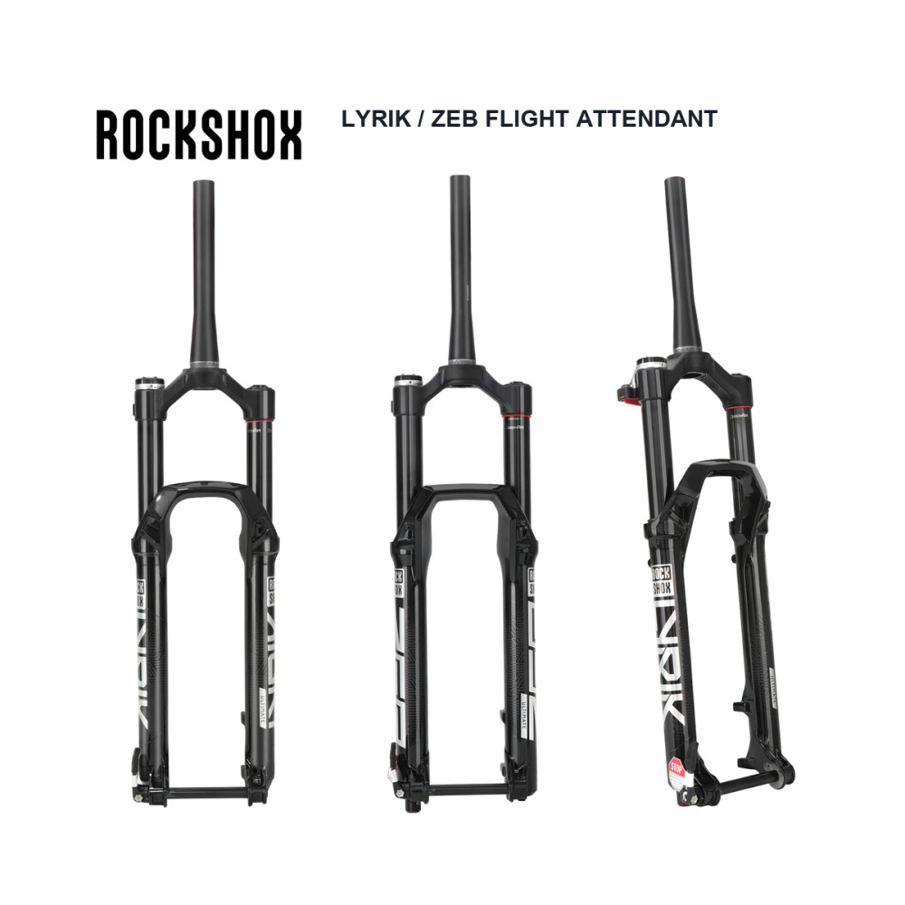 RockShox LYRIK / ZEB Ultimate Flight Attendant 29in Fork, 150 / 170mm, Boost 15x110
