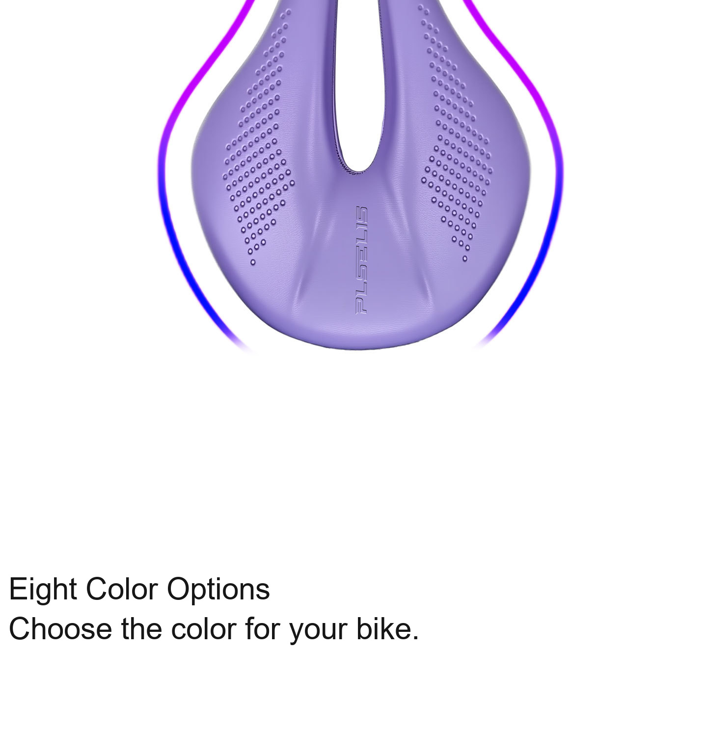 PLSELIS Short-Nose Carbon Saddle, 240 x 140mm, Carbon Rails, 8 Colors - D12