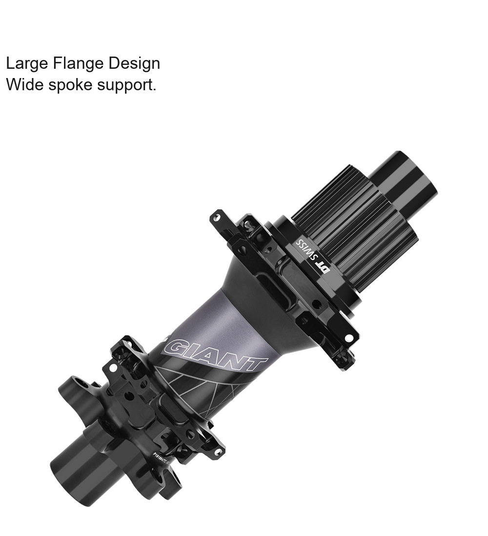 GIANT TWD / ONE DBL Boost Hubs, 28H Straight Pull, HG / Micro Spline - D08