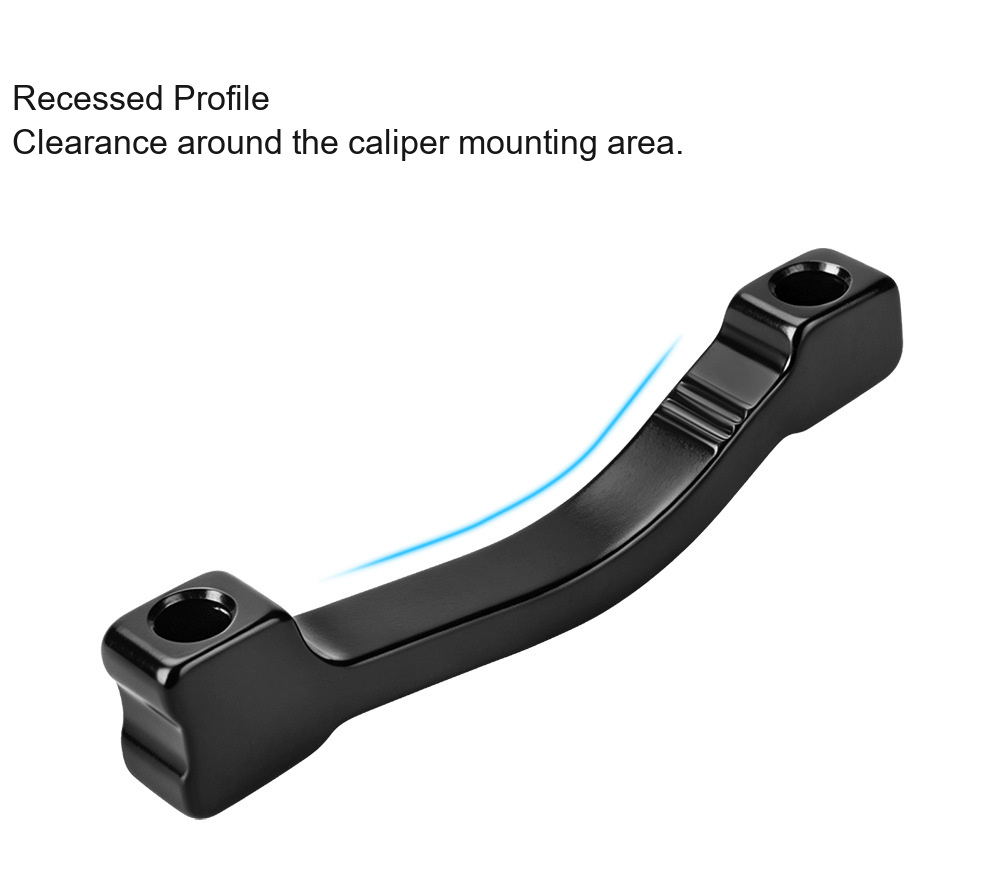 MEROCA Post Mount Disc Brake Adapter, 160 to 180 / 180 to 203mm - D06