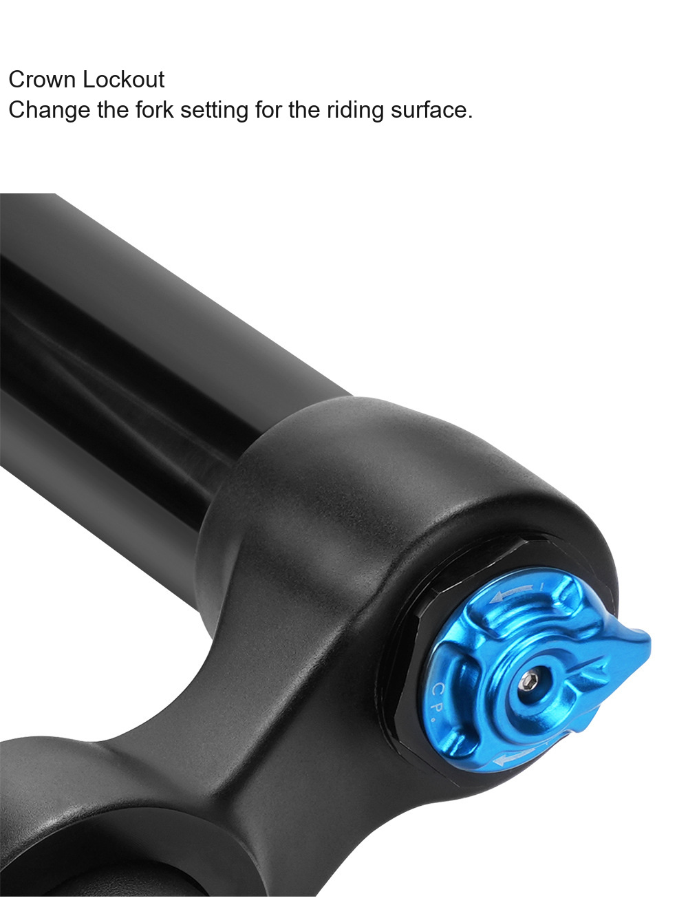 DNM FCR Dual-Air MTB Fork, 27.5 / 29in, 160mm, Boost 15x110 - D08
