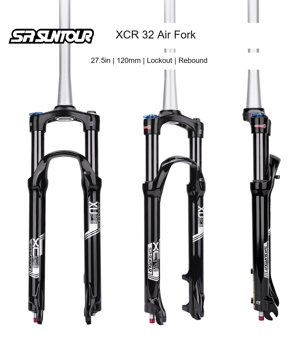 SR SUNTOUR XCR 32 Air Fork, 27.5in, 120mm, 100mm Quick Release - D02