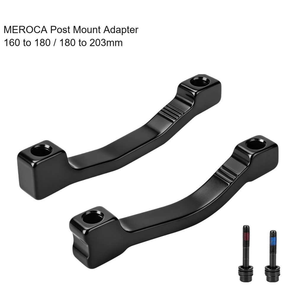 MEROCA Post Mount Disc Brake Adapter, 160 to 180 / 180 to 203mm