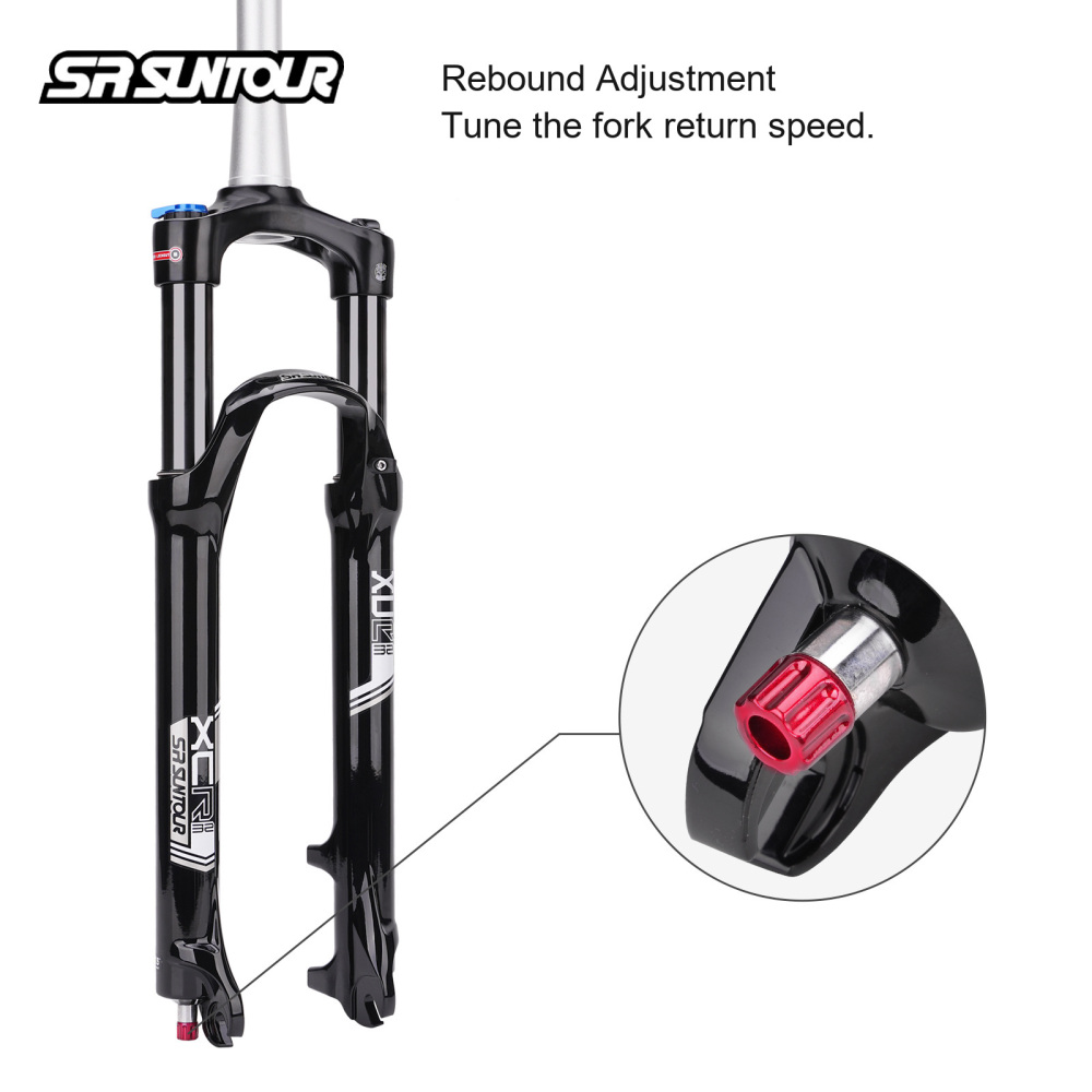 SR SUNTOUR XCR 32 Air Fork, 27.5in, 120mm, 100mm Quick Release