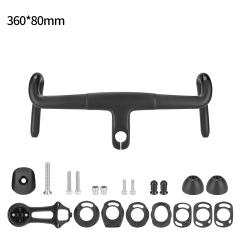 360mm width x 80mm stem