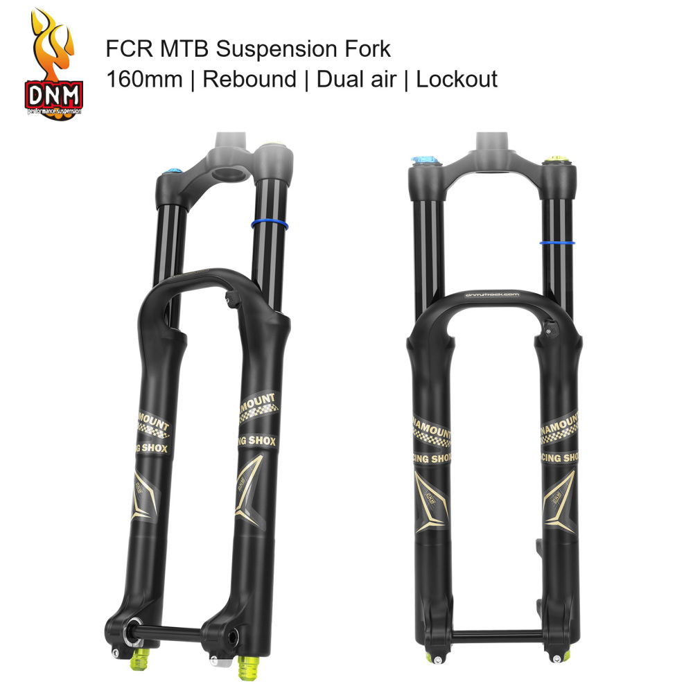 DNM FCR Dual-Air MTB Fork, 27.5 / 29in, 160mm, Boost 15x110