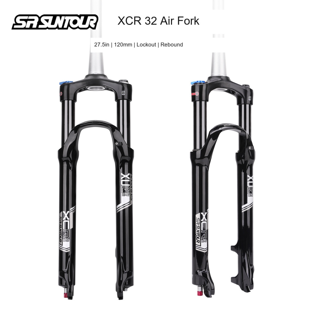 SR SUNTOUR XCR 32 Air Fork, 27.5in, 120mm, 100mm Quick Release