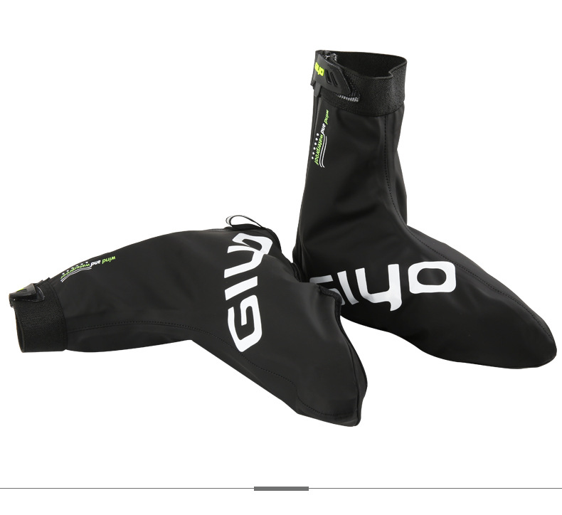 GIYO RD-100 Fleece-Lined Cycling Shoe Covers, Road / MTB, 1 Pair