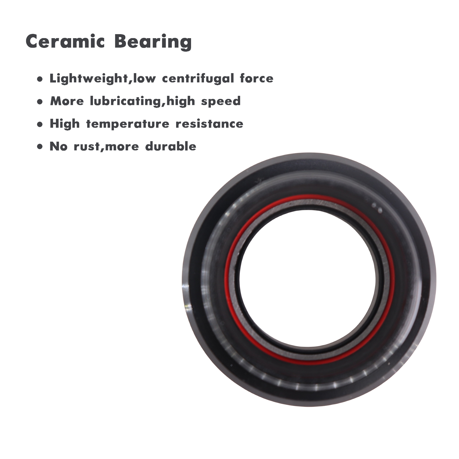 DJC ITA Ceramic Bottom Bracket Italian Thread for 24mm for Shimano, 29mm for SRAM DUB & 30mm Cranksets TTbicycle