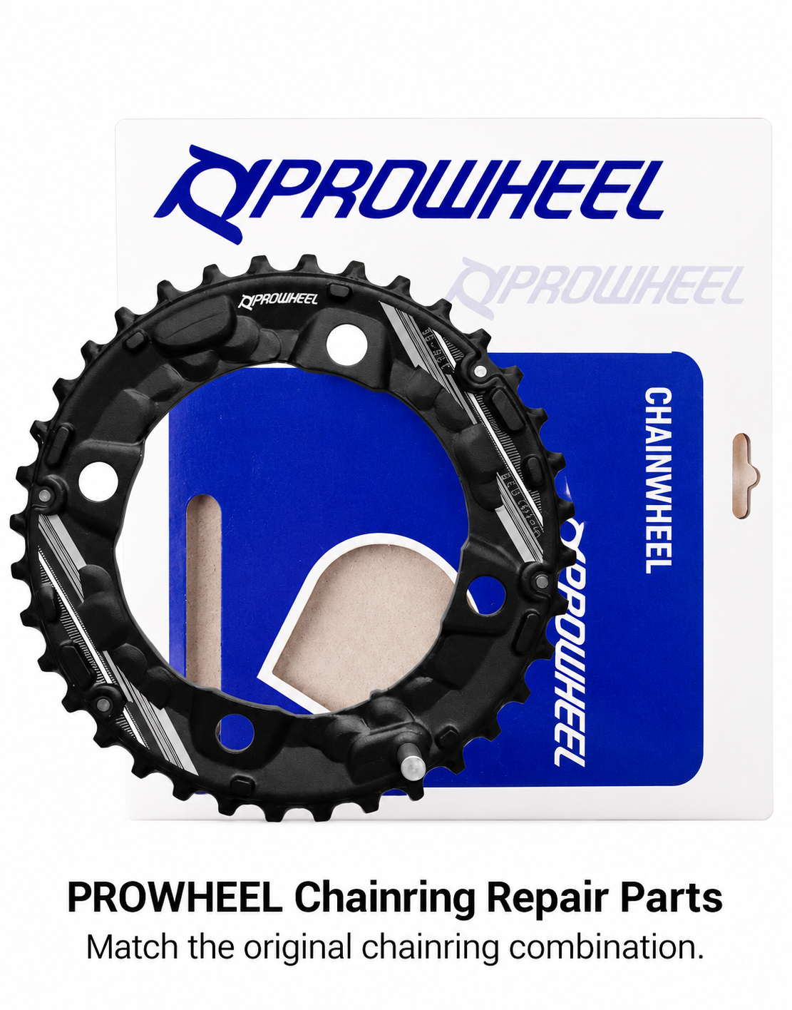 PROWHEEL 2x Chainring, 26/36T 28/38T 22/36T 24/38T