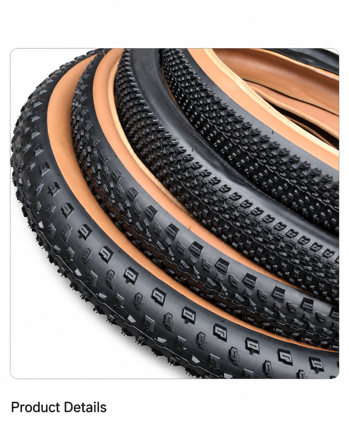 JILUER 60 TPI Folding Bicycle Tires - for Road MTB and Fat Bike, 700 x 25C, 700 x 28C,26 x 1.95, 27.5 x 2.1, 27.5 x