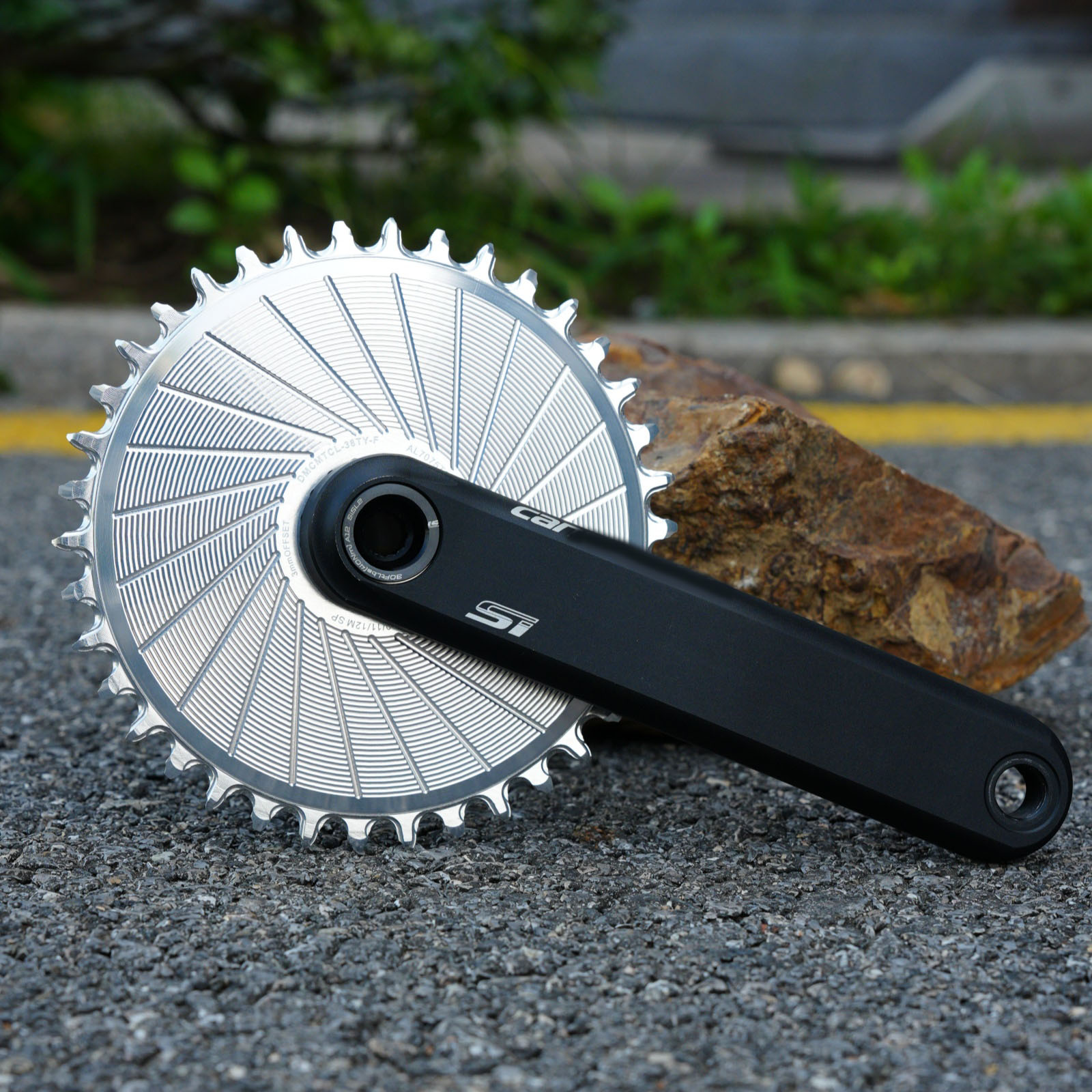 STONE Direct Mount Chainring 30-40T for Cannondale SI SL SISL SISL2 and for FSA Comet Afterburner, 3mm Inner Offset