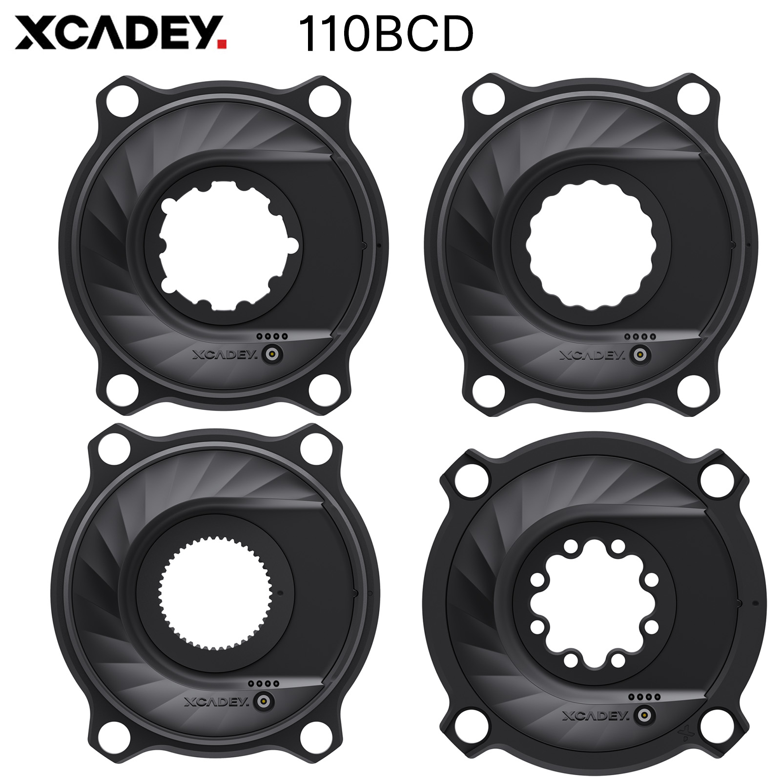 XCADEY XPOWER-S GEN2 110BCD 4-bolt power meter spider