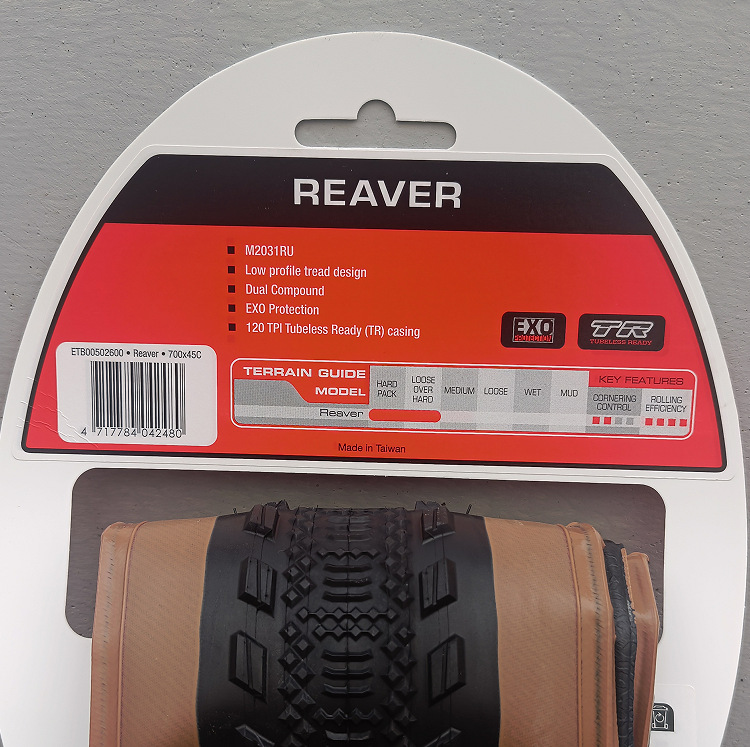 MAXXIS Receptor and Reaver EXO TR Folding Gravel Tires - detail 27