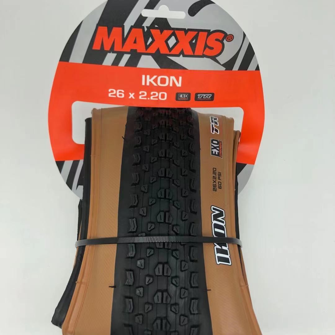MAXXIS Ikon Folding Cross-Country MTB Tires, Standard, EXO and Tubeless Ready TR Versions with Size Options