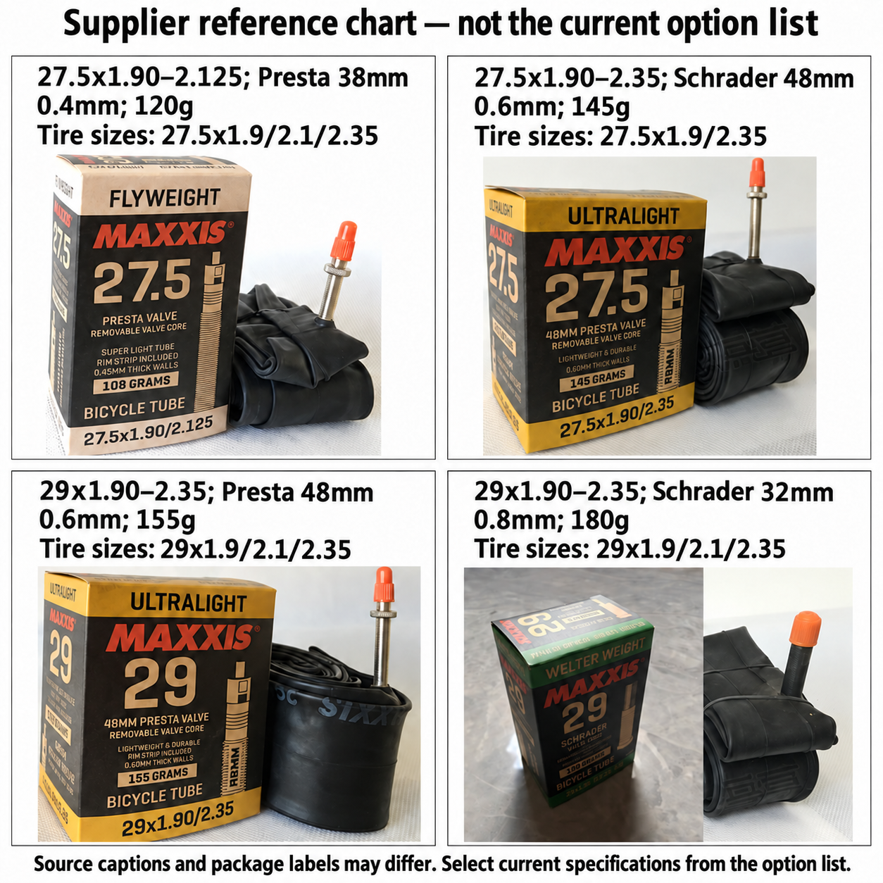 MAXXIS Inner Tubes - detail 7