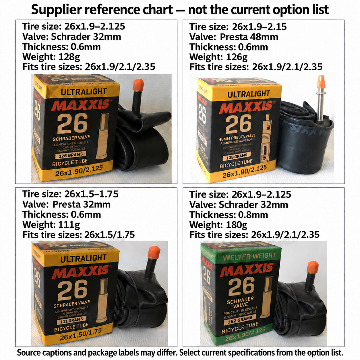 MAXXIS Inner Tubes - detail 5