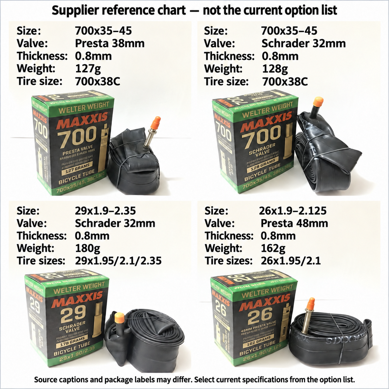 MAXXIS Inner Tubes - detail 6