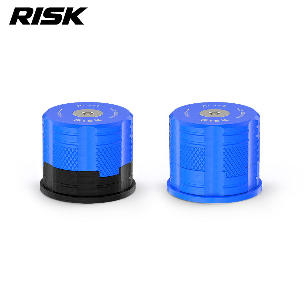 RISK RL351 / RL352 Carbon Steerer Facing Tools, 28.6 / 31.8mm, Polishing Disc & Chamfering Options