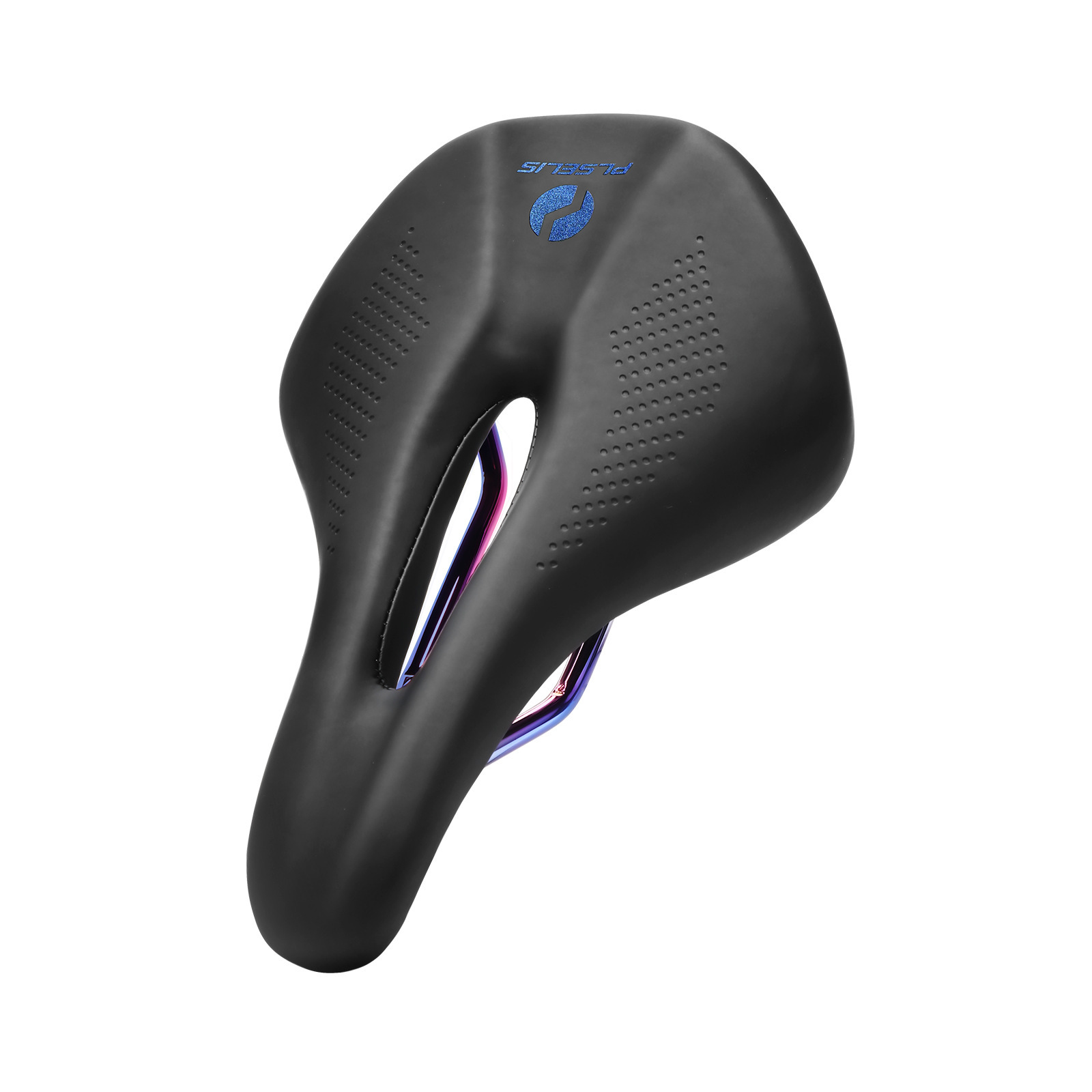 PLSELIS Bicycle Saddle Hollow Comfort Seat for MTB Road Bike Folding Bike Memory Foam Cushion Waterproof Cover