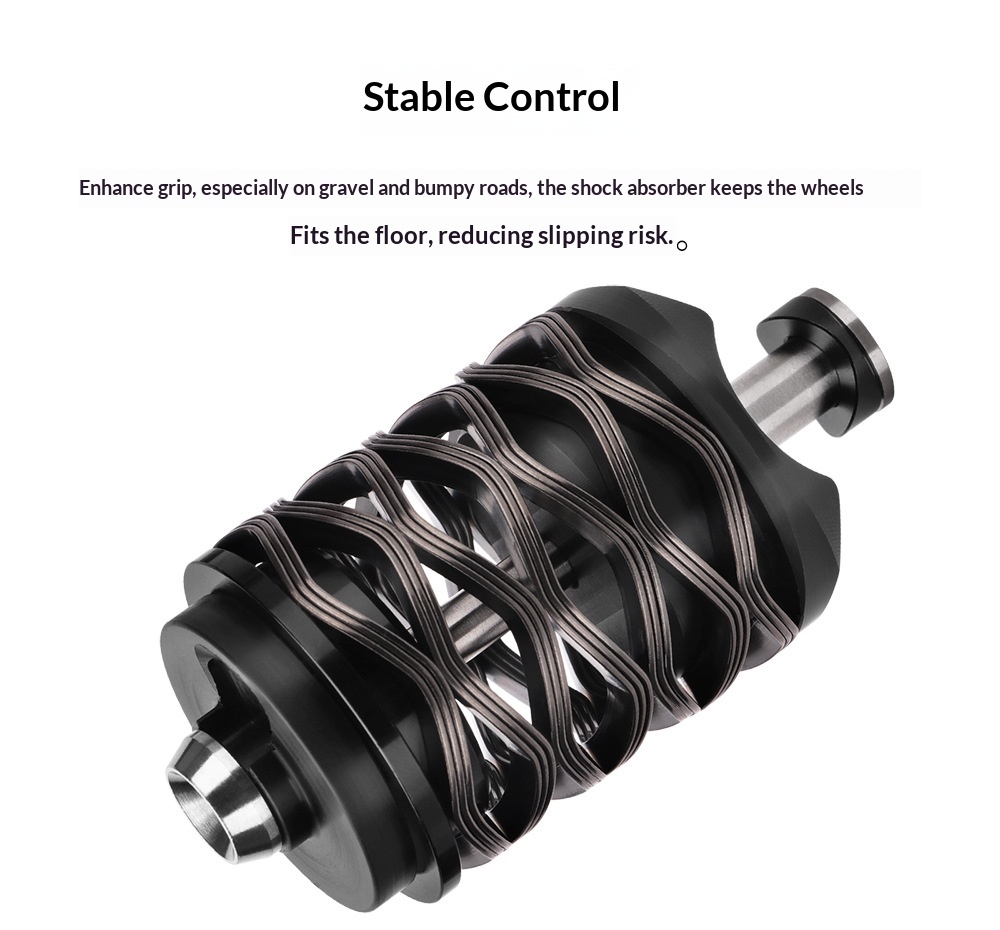 iKUOS-(Pline) Titanium Axle Rear Shock Absorber for Brompton T Line P Line C Line 12 Speed JAVA Neo Folding Bike