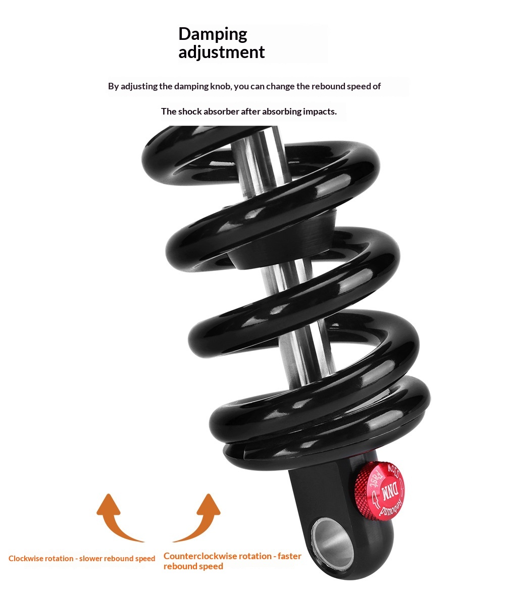DNM RCP2S Coil Rear Shock Absorber RCP2S 190/200/210/220/230/240/265mm for MTB E-Bike Electric Motorcycle