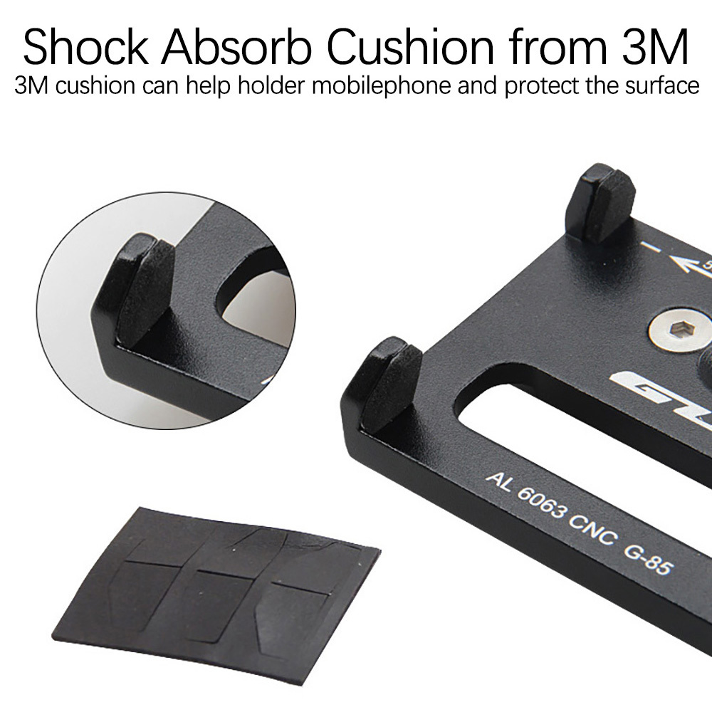 GUB G-85 Alloy Bicycle Phone Holder Motorcycle Handle Phone Mount Handlebar Extender Phone Holder For iPhone etc Device