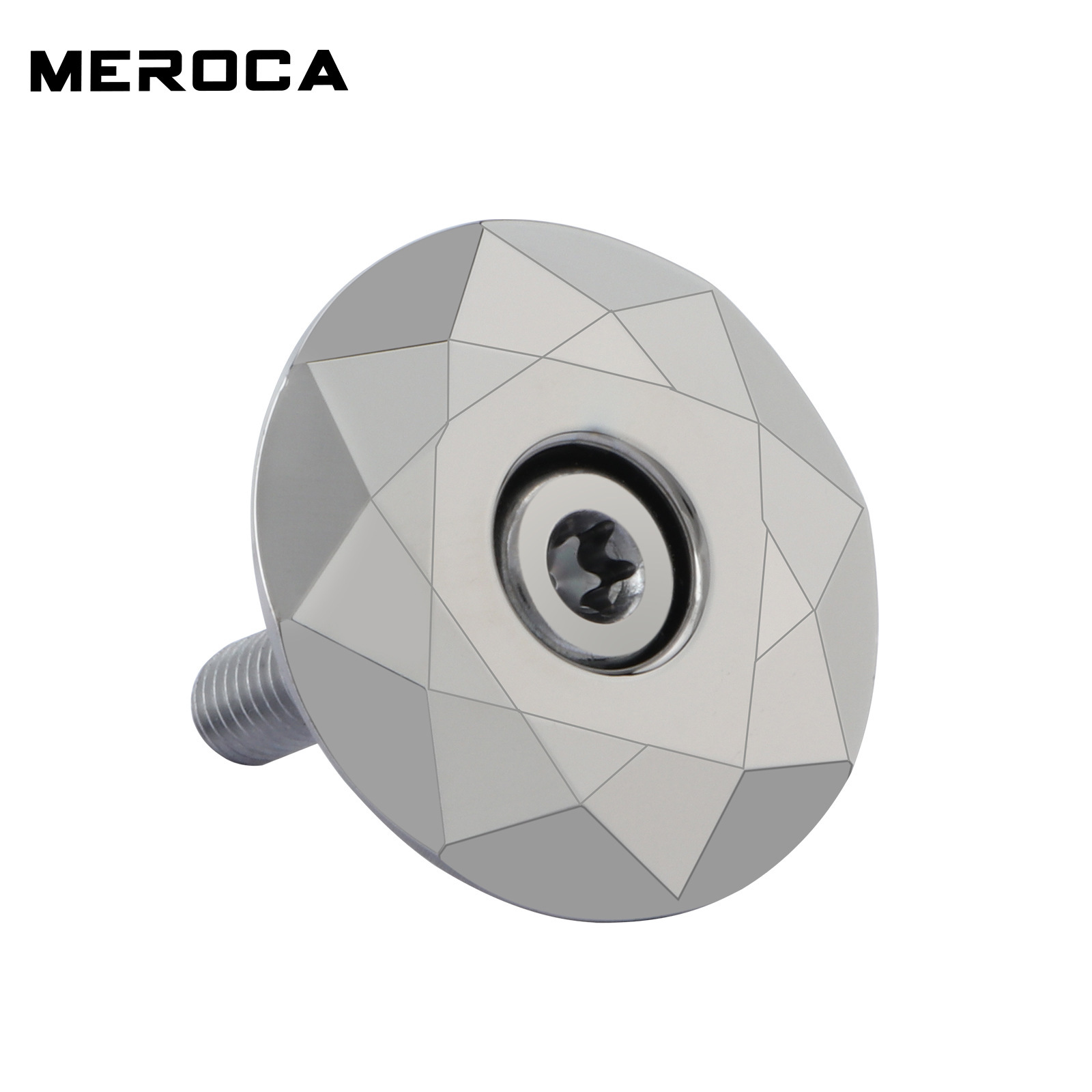 Meroca Bicycle Headset Top Cover MTB Road Bike Aluminum Alloy Aeadset Bicycle Accessories