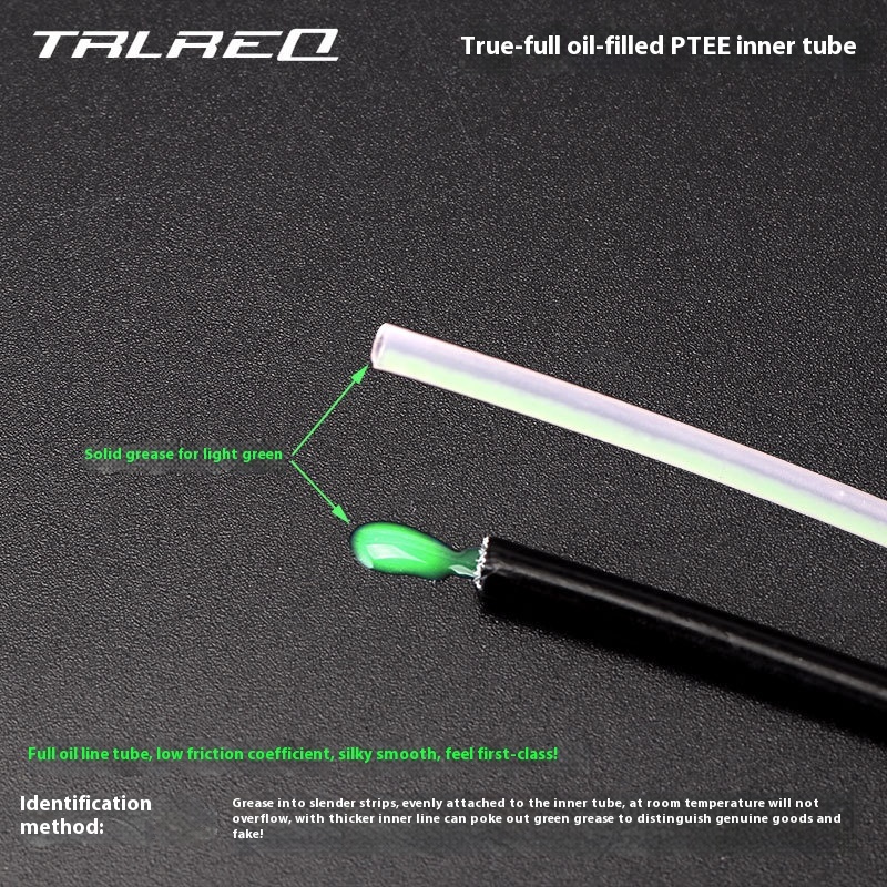 TRLREQ Bicycle Brake and Gear Shift Cable Sets for Mountain and Road Bikes Fully Lubricated Universal Kit