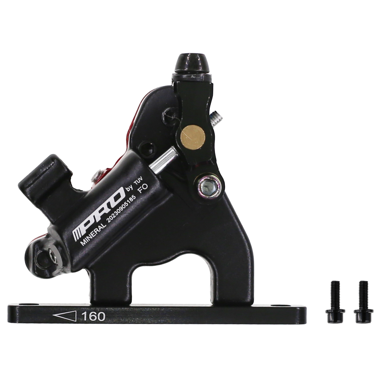 IIIPRO Road Bike Brake Caliper XTR Large Cylinder Oil Hydraulic Disc Brake Cable Pulling Brake Alu Uni Body 2 Pistons