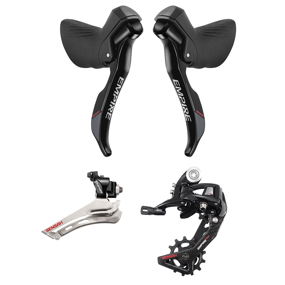 SENSAH EMPIRE  2x11 Speed 22s Road Bike Groupset R/L Shifter+SDS RD SRX PRO Derailleurs SS GS Carbon Fiber or Aluminium