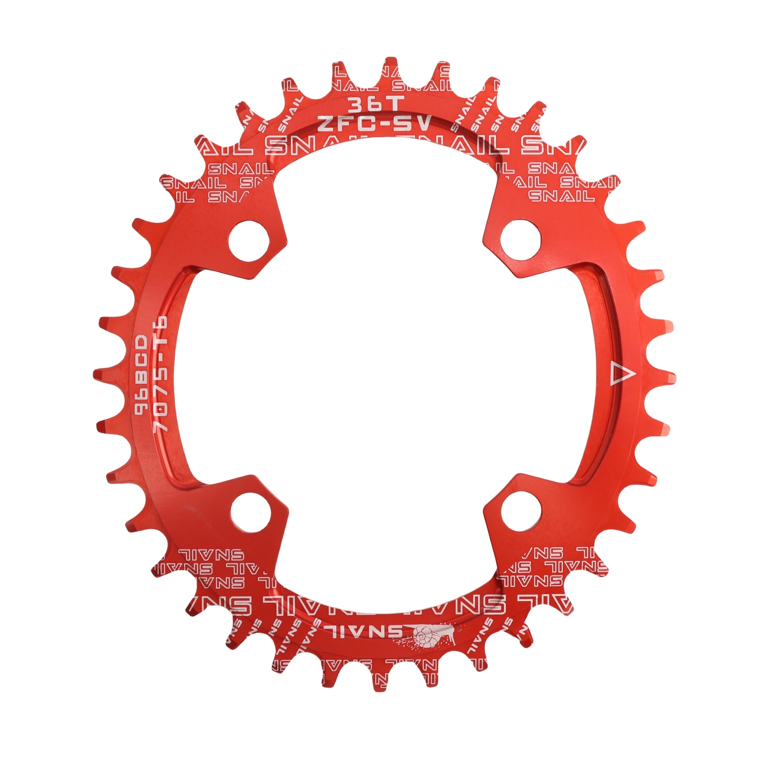 SNAIL Oval Chainring Symmetrical 96BCD for Alivio M4050 M4000 NX GX X1 32T 34T 36T 38T Chainwheel MTB Mountain Bike 96BCD