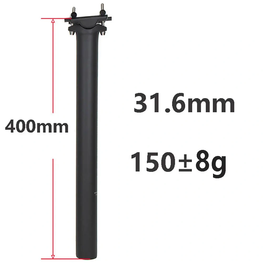 ELITA ONE Carbon Seatpost 27.2/30.9/31.6mm MTB/Road Bike Carbon Fiber Seatpost Titanium Bolts Light 130g Seat Tube