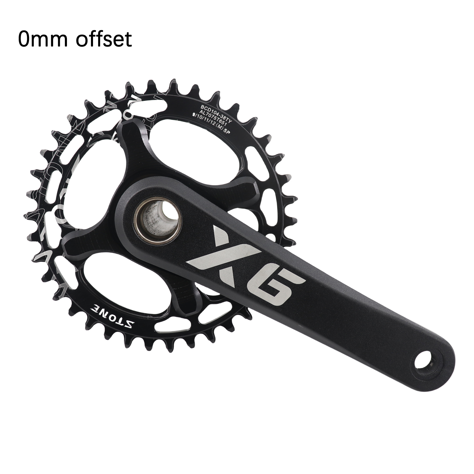 STONE bike chainring spider adapter 104bcd 0mm 3mm 5mm offset convert direct mount for SRAM 3 pins DUB BB30 24 BOOST 148mm X9 XX1 X0 X01 1x Speed