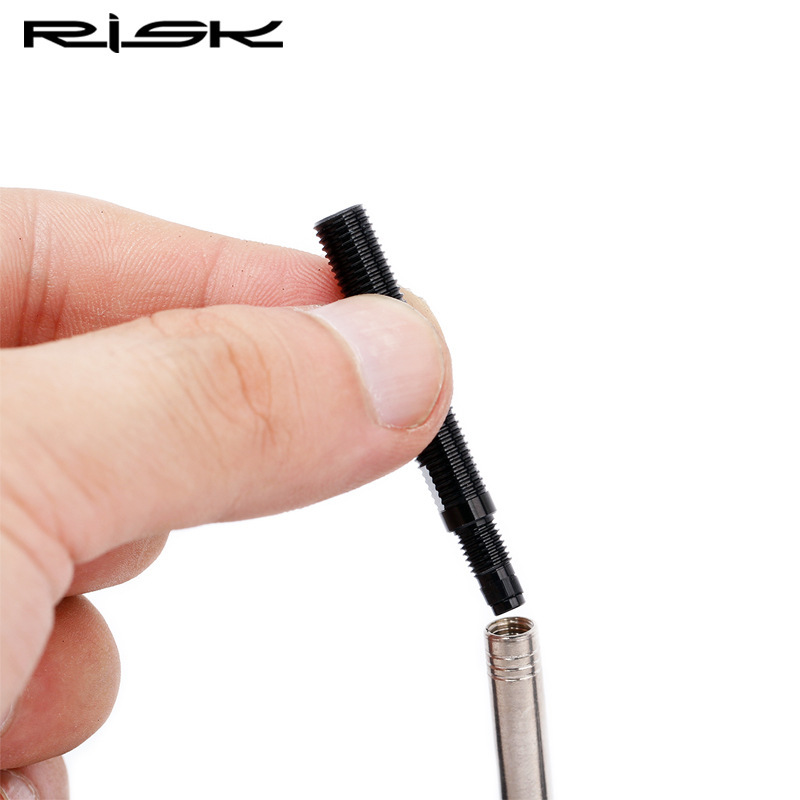 RISK Bicycle Presta Valve Extender for Road Bike Tire Inner Tube Extension Valve Stem Extension