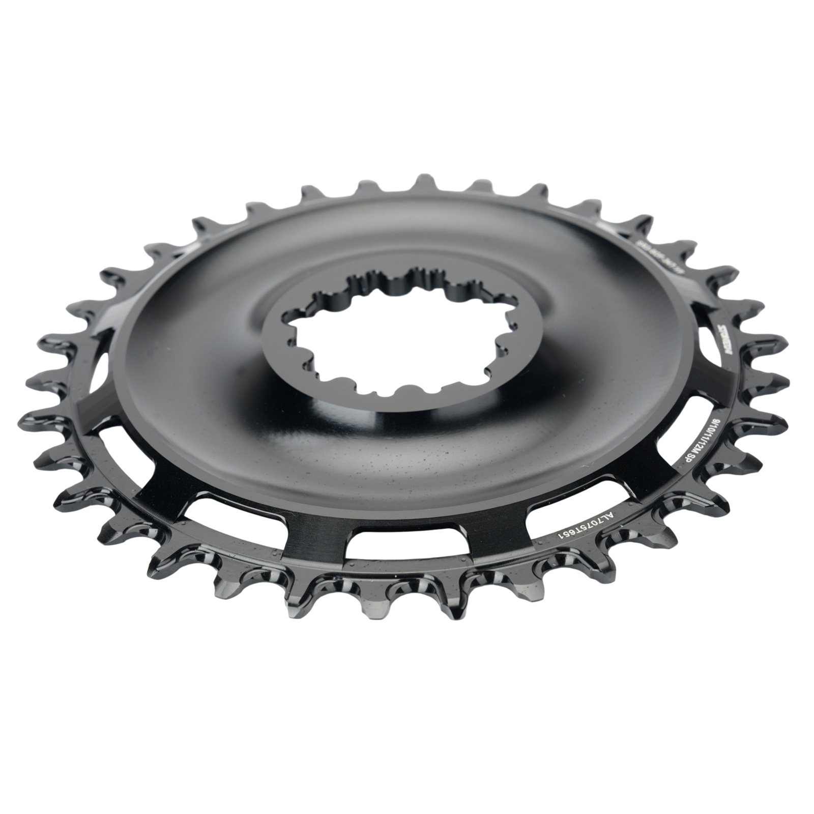 STONE Direct Mount Chainring 6mm offset 3 bolts interface GXP Narrow-Wide Single Chainring for MTB & Gravel Bike (26T-40T)