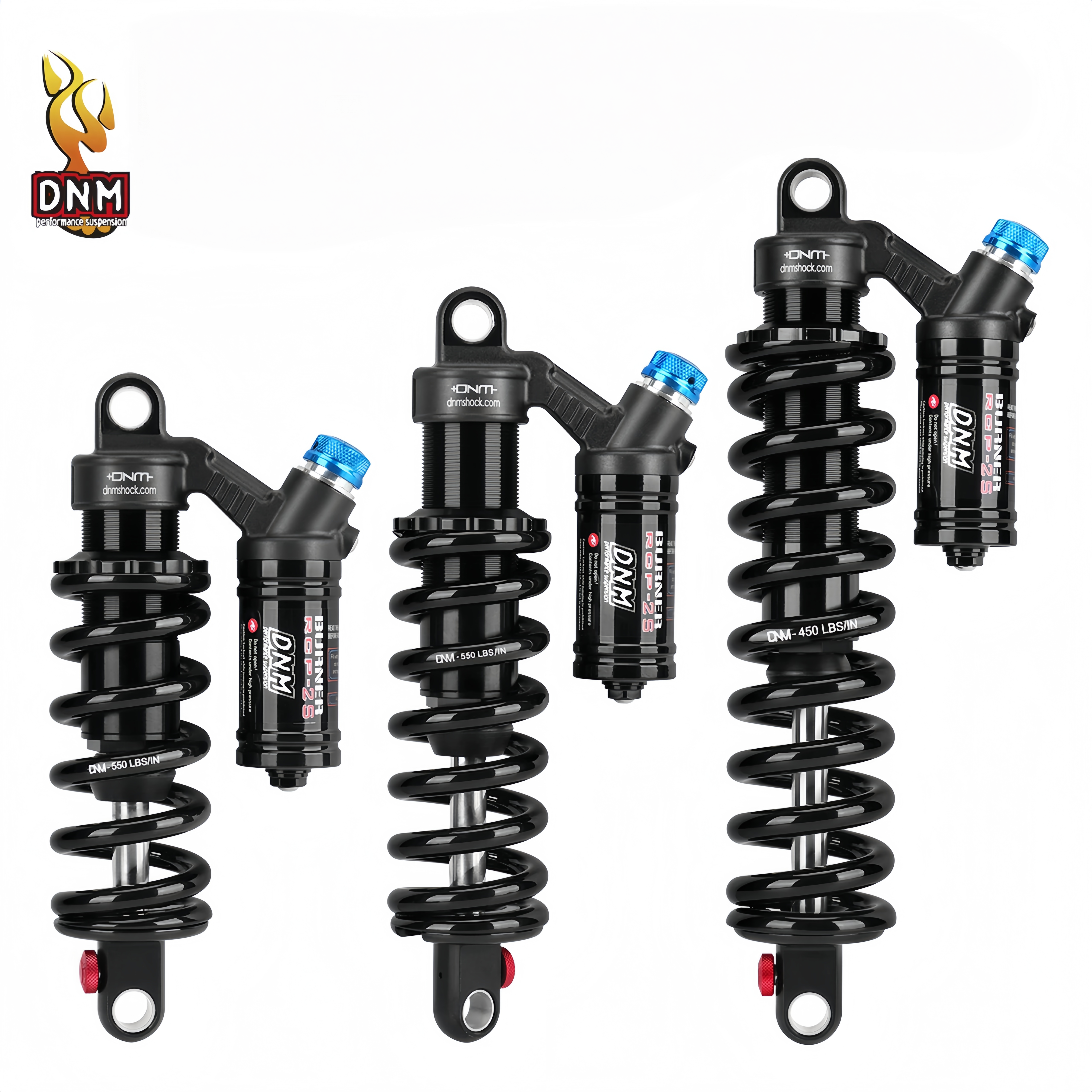DNM RCP2S Coil Rear Shock Absorber RCP2S 190/200/210/220/230/240/265mm for MTB E-Bike Electric Motorcycle