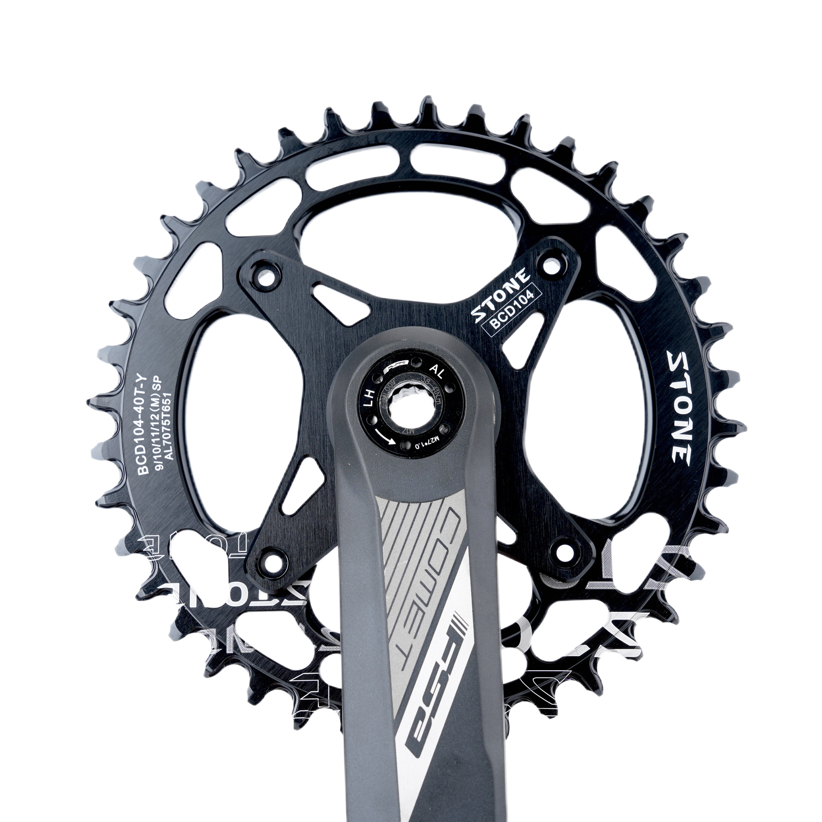 Stone chainring Spider for Cannon dale SI SL SISL for FSA to 104BCD Adapter Converter Single Speed 104bcd MTB Crank Bike Parts