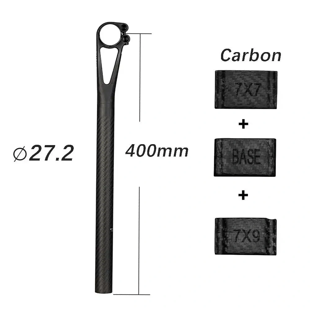 elitaone Carbon Seat post Setback 5mm/25mm MTB/Road Bike Seatpost 27.2/30.9/31.6mm Carbon fiber half shell Master Series