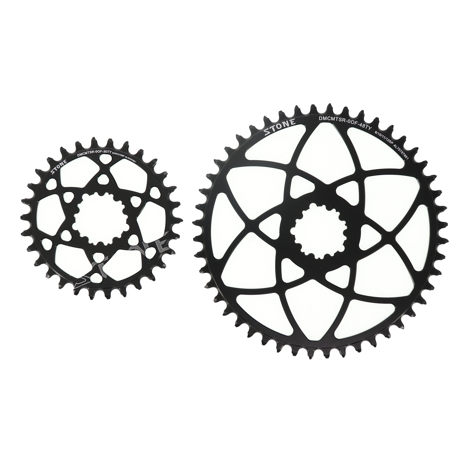 Stone Chainring 3 pins BB30 Round Bike for Sram Gxp X9 X0 XX1 X1 0mm Offset  Bicycle Chain Wheel Tooth 30T 32T 34T 36T 38T 40