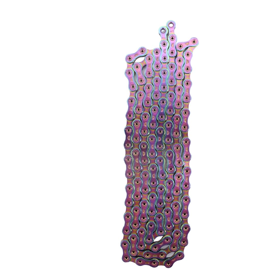 Sunrace Bike Chain 12 speed SLA roller hollow gold oil slick Titanium coating MTB road bike chain for Shimano/ SRAM 12s oilslick