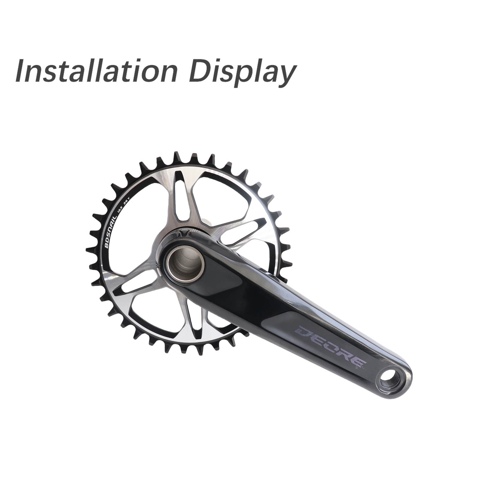 SNAIL MTB Direct Mount Chainring 28T-38T for Shimano M9100 M8100 M7100 M6100 12 Speed Narrow Wide Round Oval