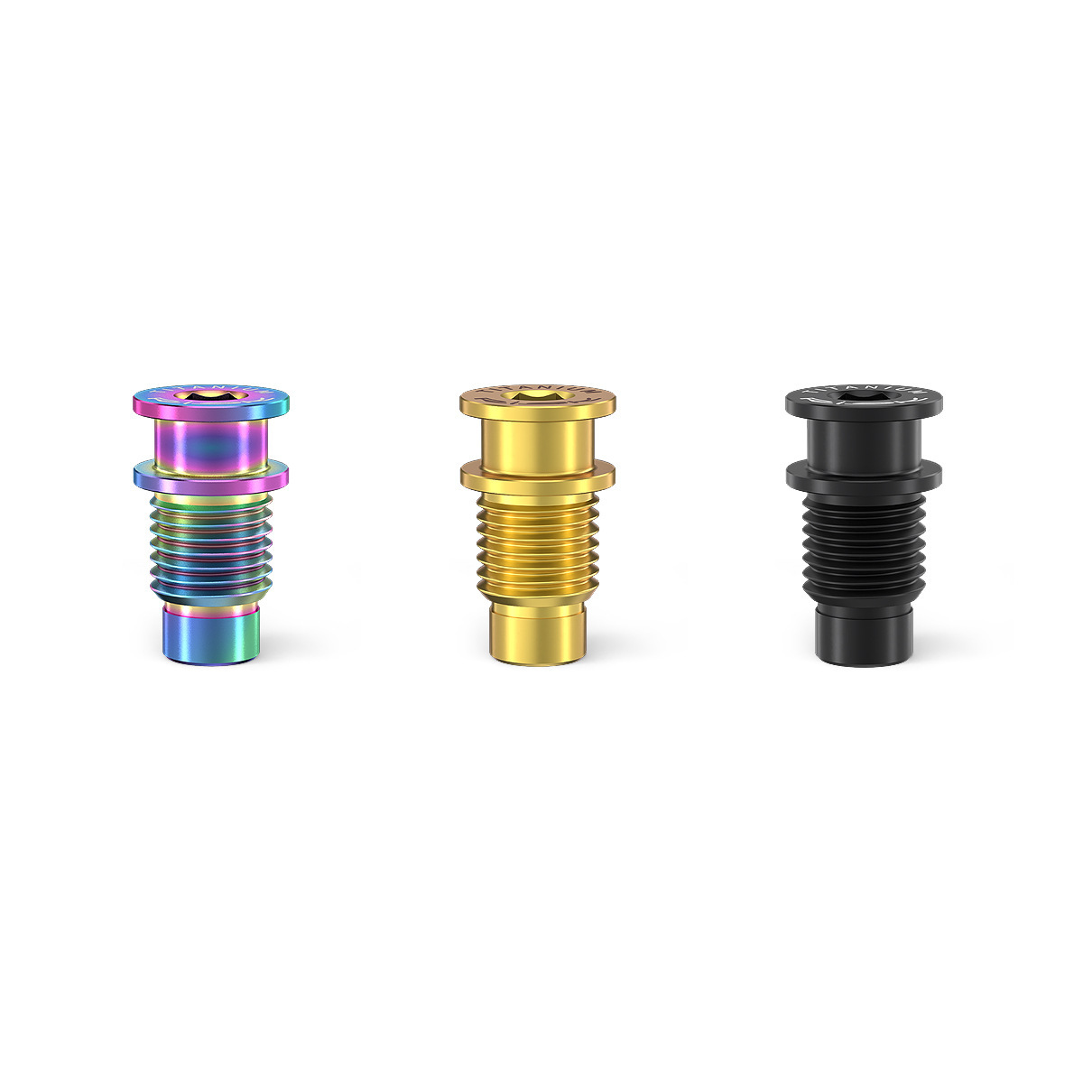 RISK Titanium Alloy Road R8000 Rear Derailleur Hanger Screw Kit Bicycle Derailleur Shaft Fixing (UT Compatible)