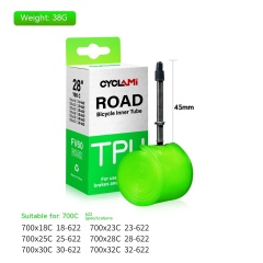 Road bike 700C valve 45mm 38g
