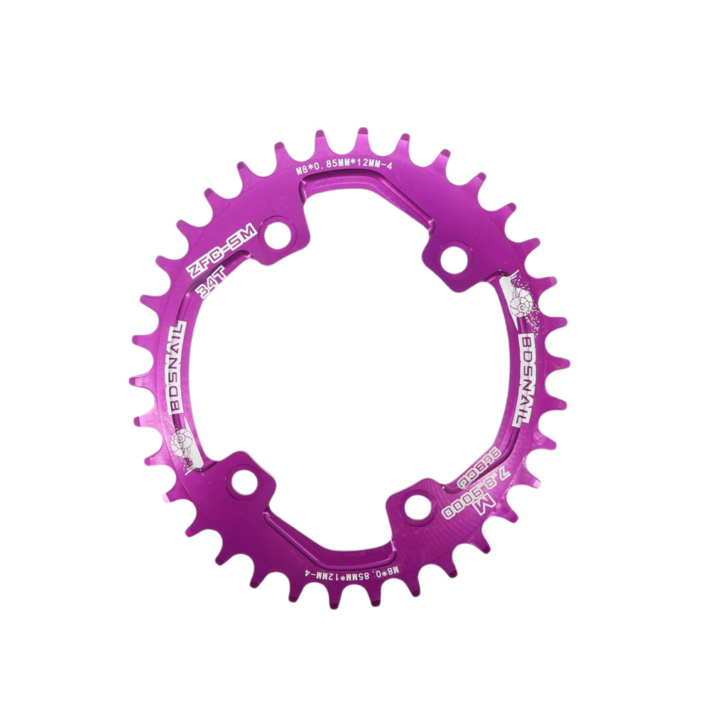 Snail Chainring Oval for Shimano M7000 M8000 M9000 30 32T 34T 36T 38T 96 BCD Narrow Wide Cycling MTB Bike ChainWheel Tooth Plate