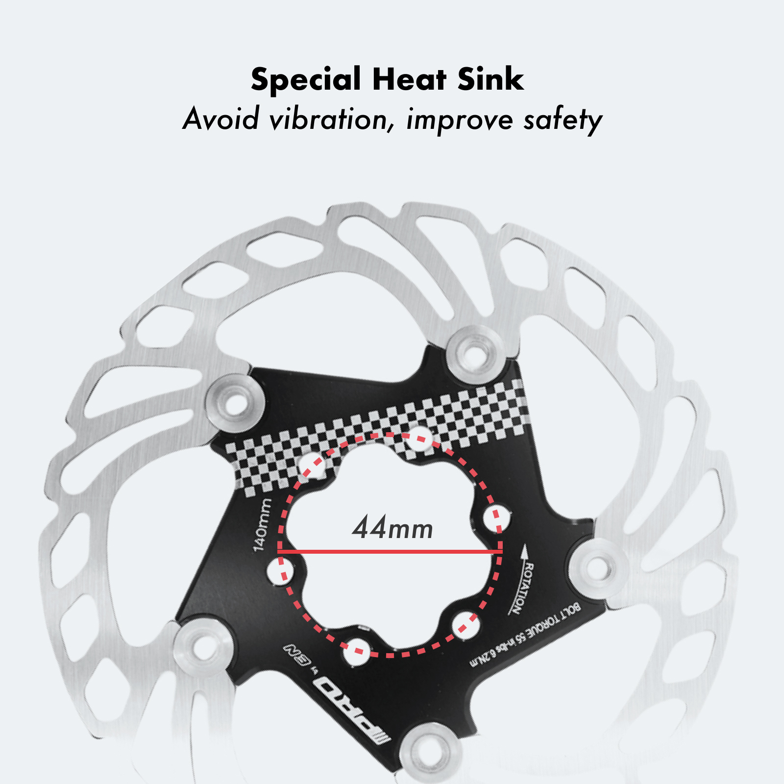 IIIPRO MTB bike floating brake disc rotor hydraulic brake disc 160 180 203 140 e scooter disc rotor G3 centerline CX DH downhill
