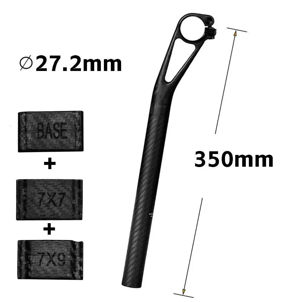 elitaone Carbon Seat post Setback 5mm/25mm MTB/Road Bike Seatpost 27.2/30.9/31.6mm Carbon fiber half shell Master Series