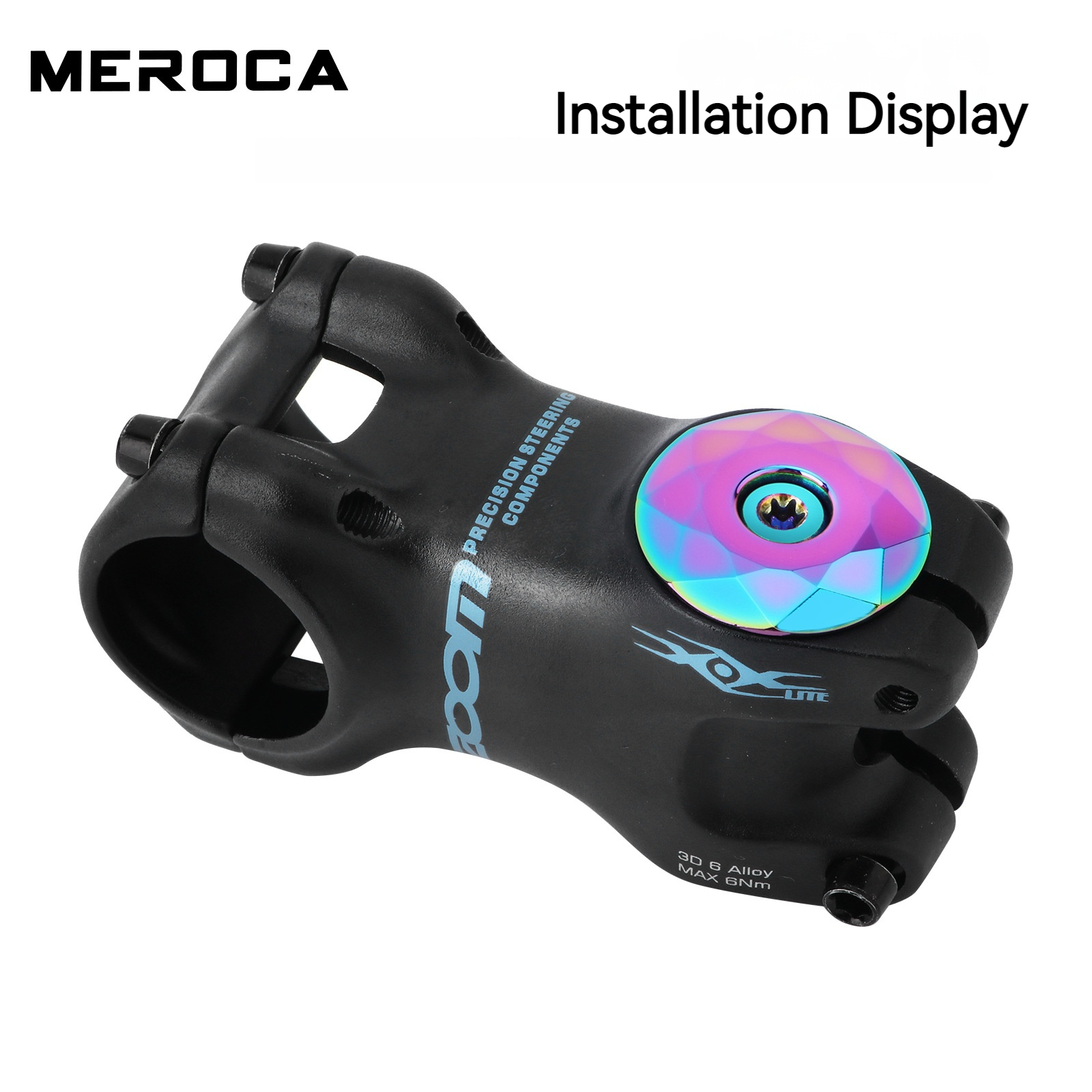 Meroca Bicycle Headset Top Cover MTB Road Bike Aluminum Alloy Aeadset Bicycle Accessories